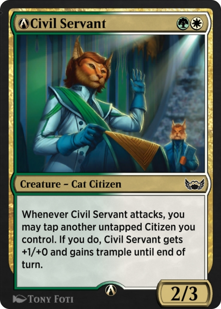 A-Civil Servant (SNC-A-176) - Streets of New Capenna [Common]