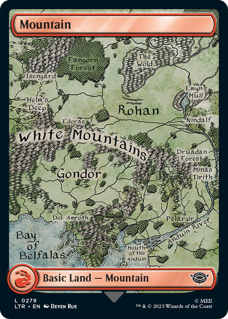 Mountain (LTR-279) - The Lord of the Rings: Tales of Middle-earth [Common]