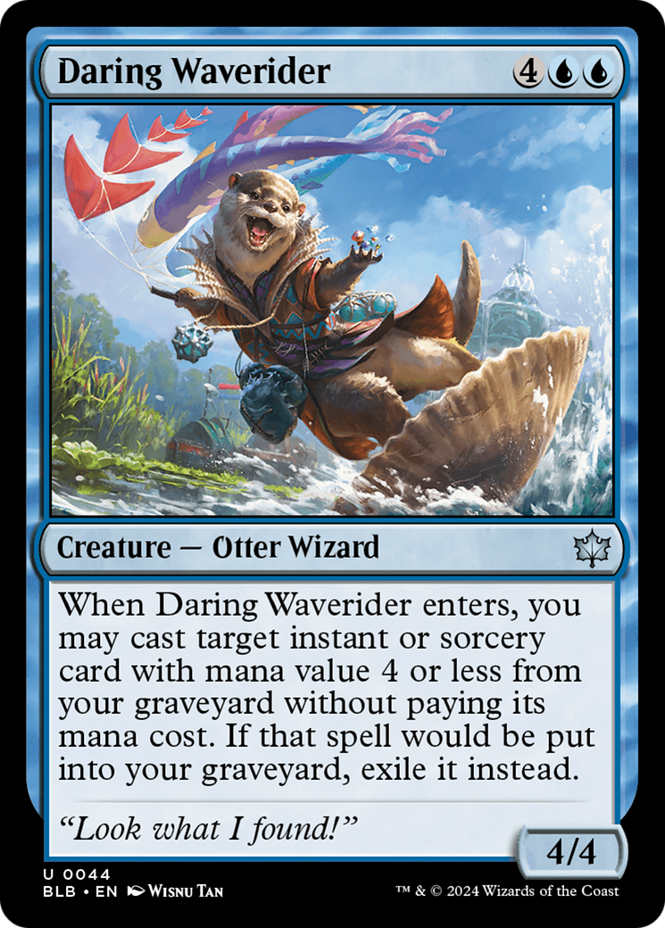 Daring Waverider (BLB-044) - Bloomburrow [Uncommon]