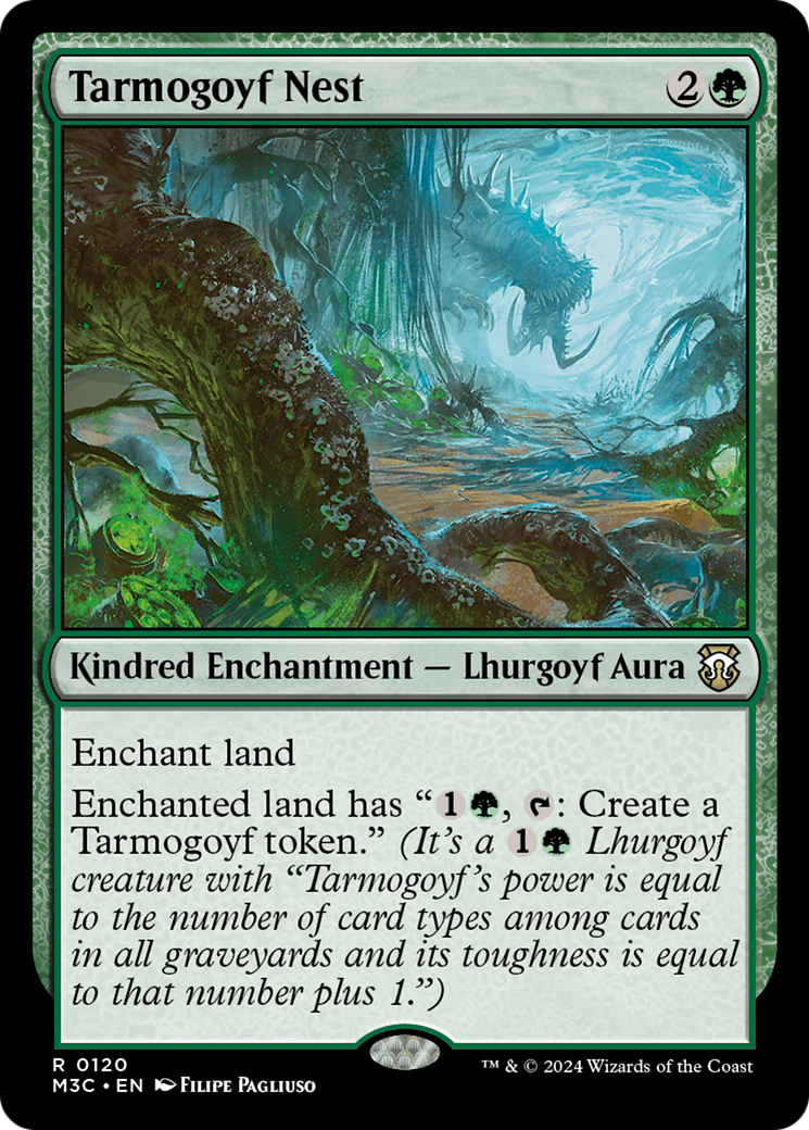 Tarmogoyf Nest (M3C-120) - Modern Horizons 3 Commander [Rare]