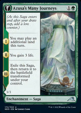 Azusa's Many Journeys // Likeness of the Seeker (NEO-172) - Kamigawa: Neon Dynasty: (fandfc) [Uncommon]