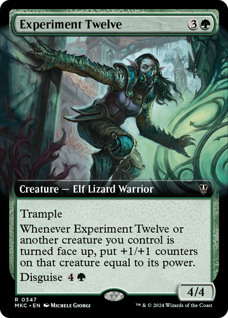 Experiment Twelve (MKC-347) - Murders at Karlov Manor Commander: (Extended Art) [Rare]