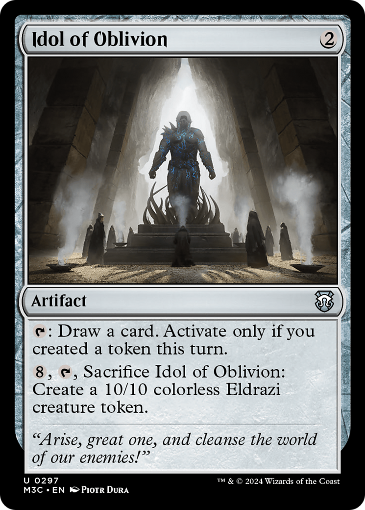 Idol of Oblivion (M3C-297) - Modern Horizons 3 Commander [Uncommon]