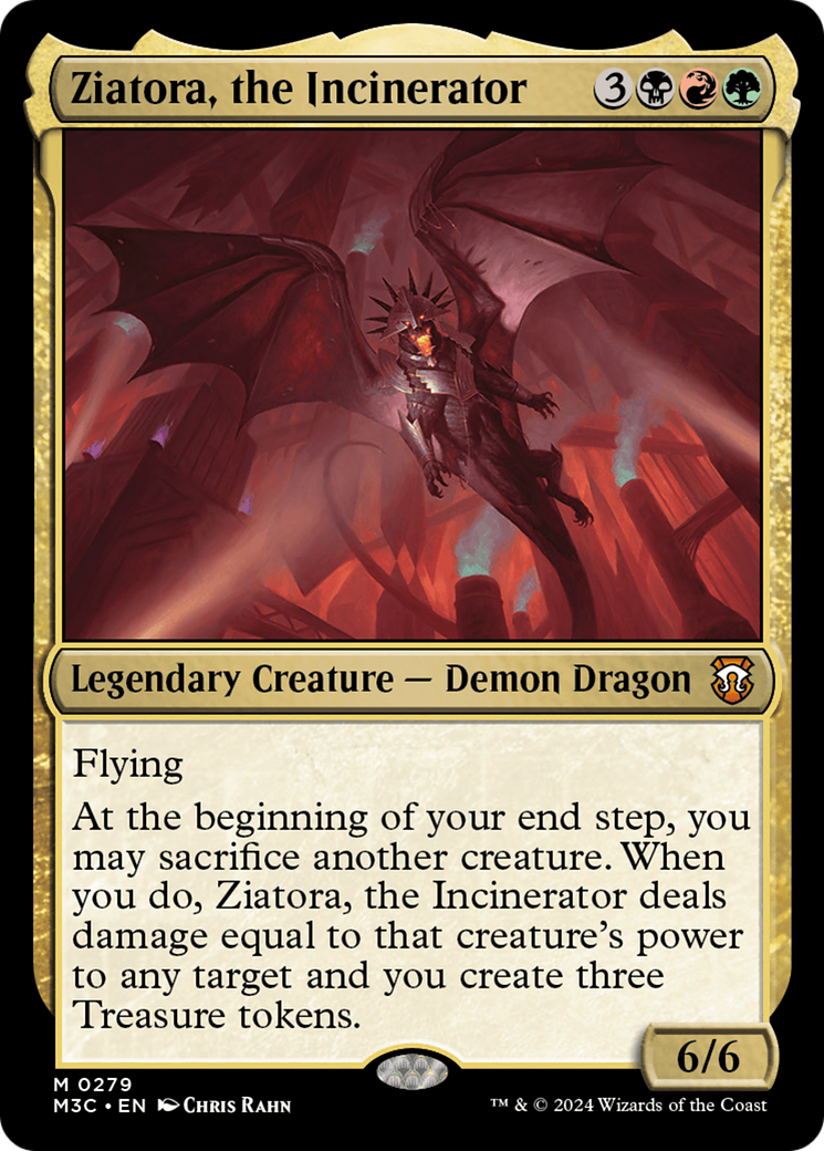 Ziatora, the Incinerator (M3C-279) - Modern Horizons 3 Commander Foil [Mythic]