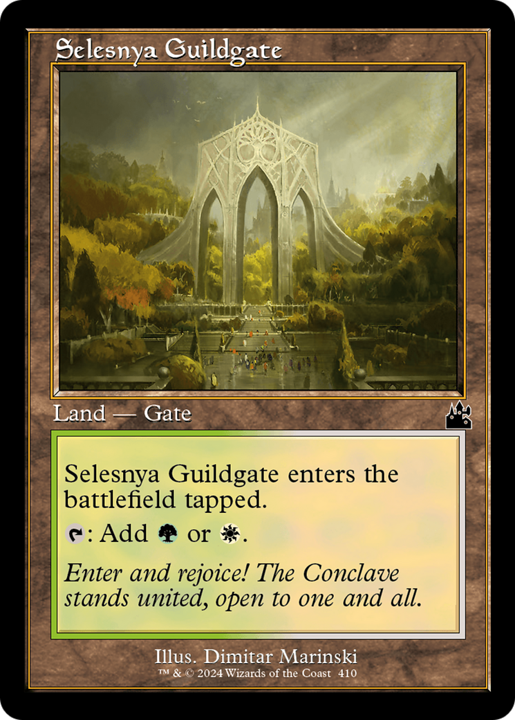 Selesnya Guildgate (RVR-410) - Ravnica Remastered [Common]