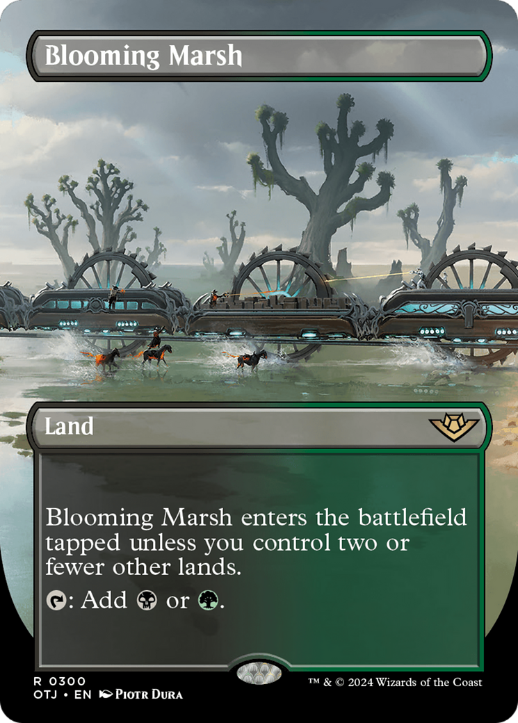 Blooming Marsh (OTJ-300) - Outlaws of Thunder Junction (Borderless) [Rare]