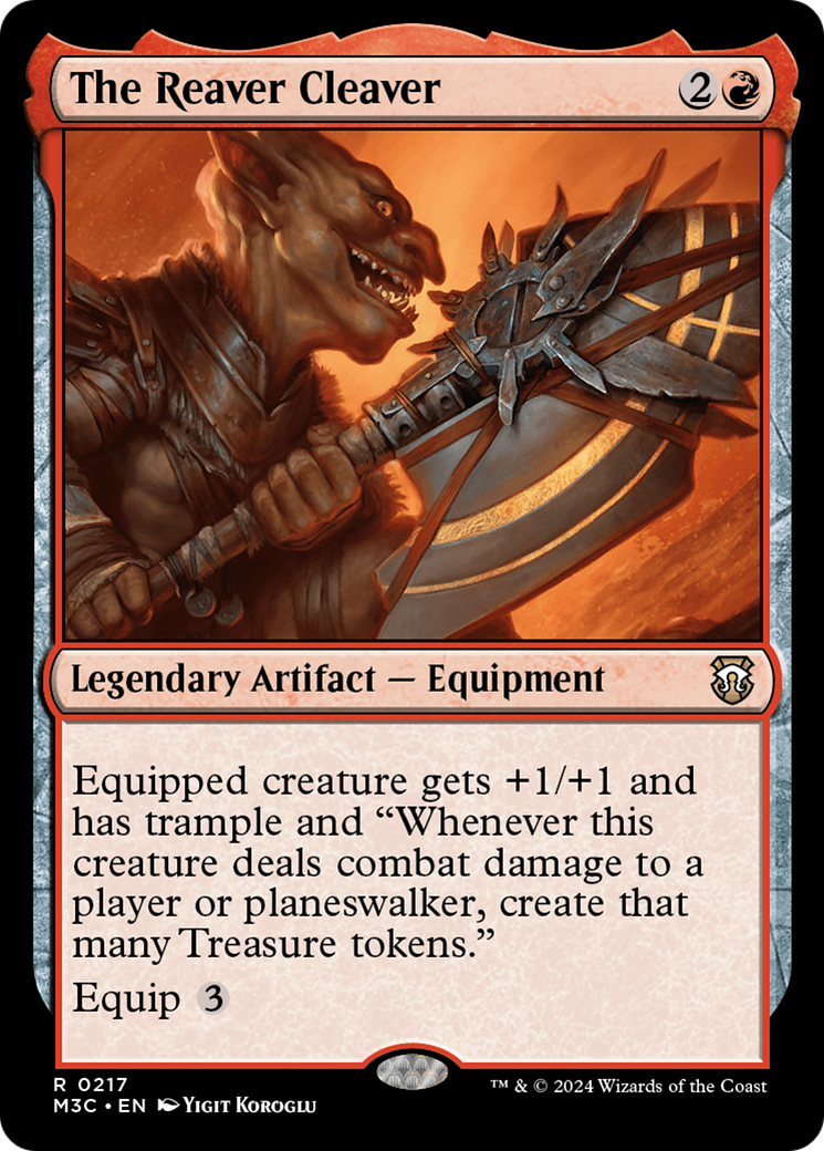 The Reaver Cleaver (M3C-217) - Modern Horizons 3 Commander [Rare]