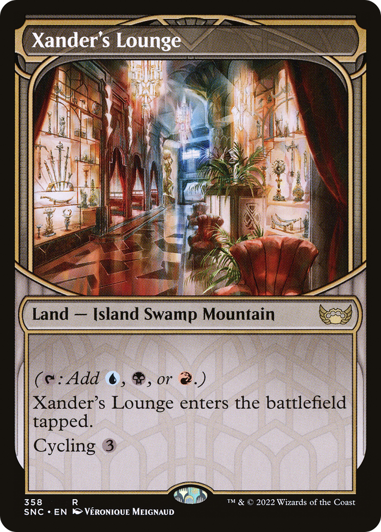 Xander's Lounge (SNC-358) - Streets of New Capenna: (Showcase) Foil [Rare]