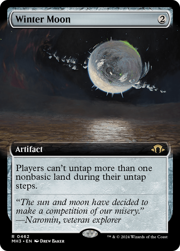 Winter Moon (MH3-462) - Modern Horizons 3: (Extended Art) Foil [Rare]