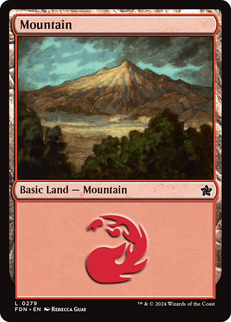 Mountain (FDN-279) - Foundations Foil [Common]