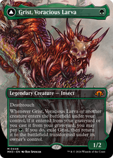 Grist, Voracious Larva // Grist, the Plague Swarm (MH3-446) - Modern Horizons 3 (Borderless) [Mythic]