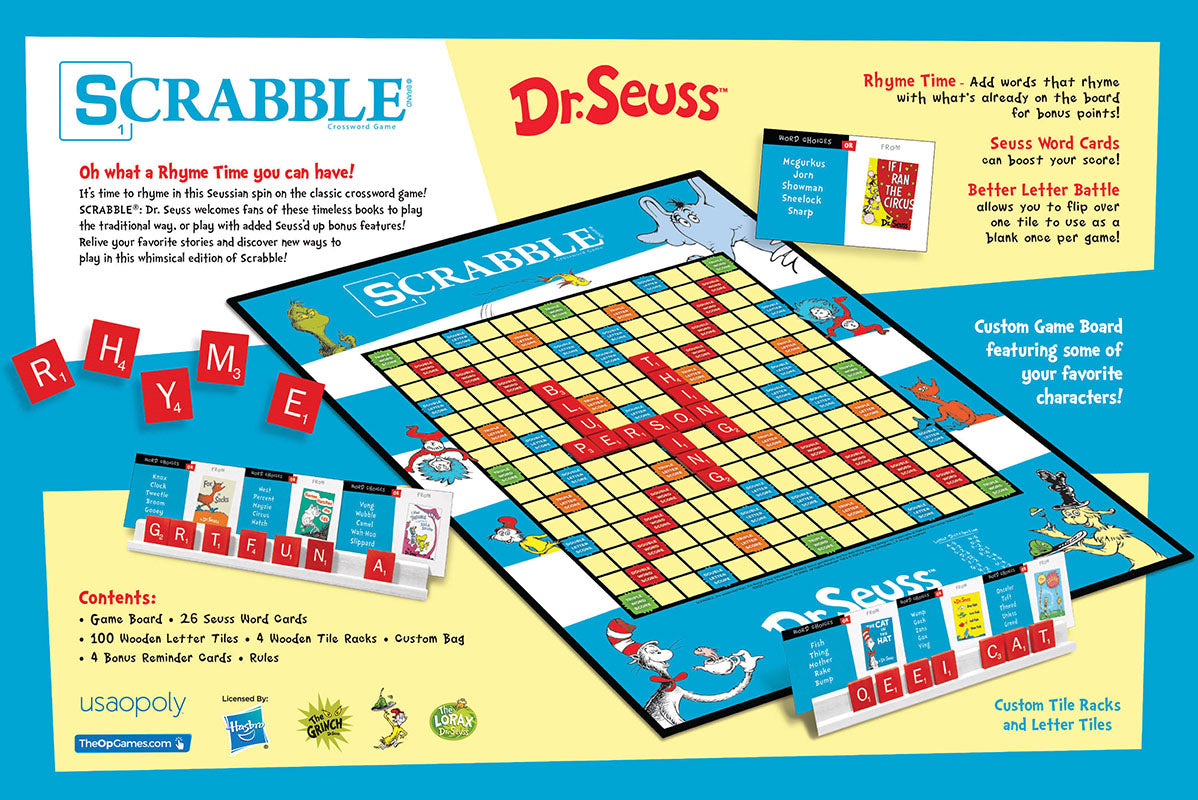 Scrabble: Dr. Seuss