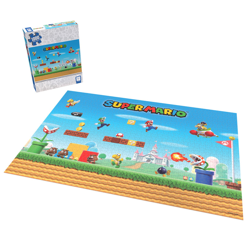 Puzzle - USAopoly - Super Mario Mayhem (1000 Pieces) | Board Game