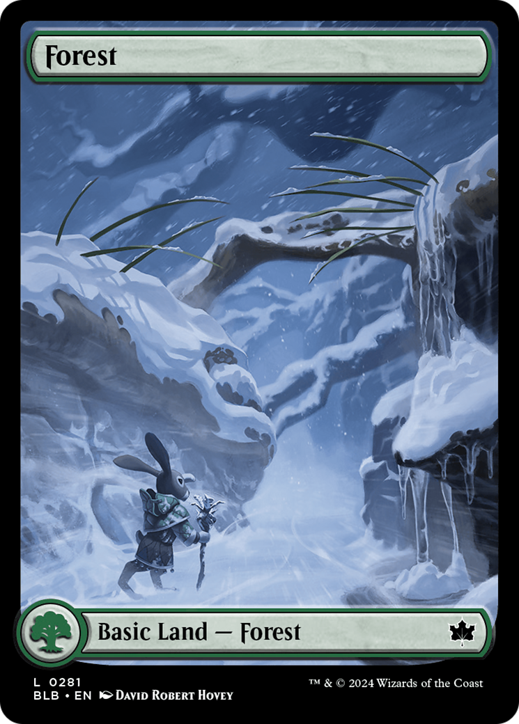 Forest (BLB-281) - Bloomburrow Foil [Common]