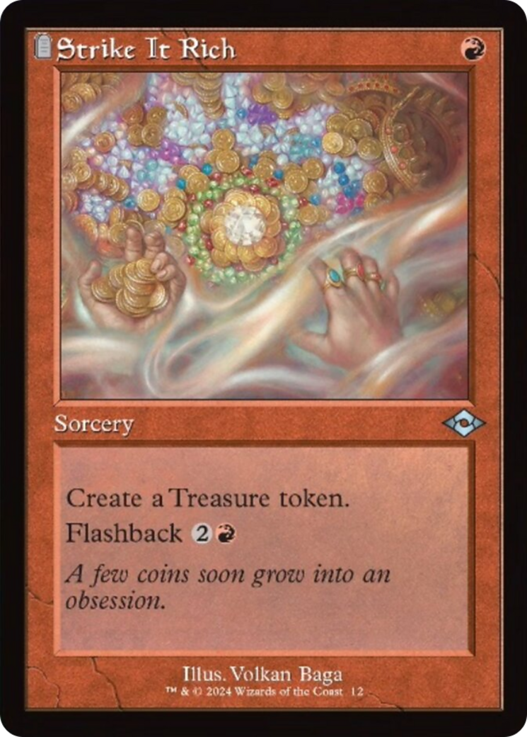 Strike It Rich (H2R-012) - Modern Horizons 2 Timeshifts: (tombstone) [Uncommon]