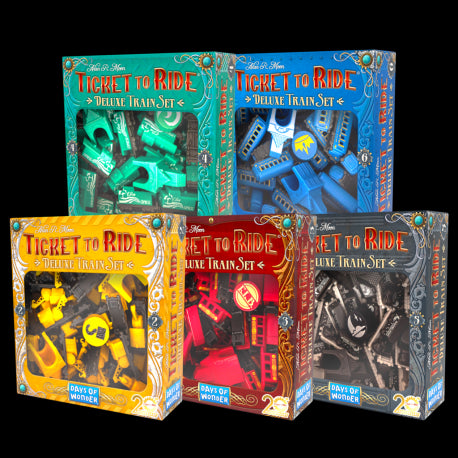 Ticket to Ride: 20th Anniversary Deluxe Train Bundle (Set of 5) *PRE-ORDER*