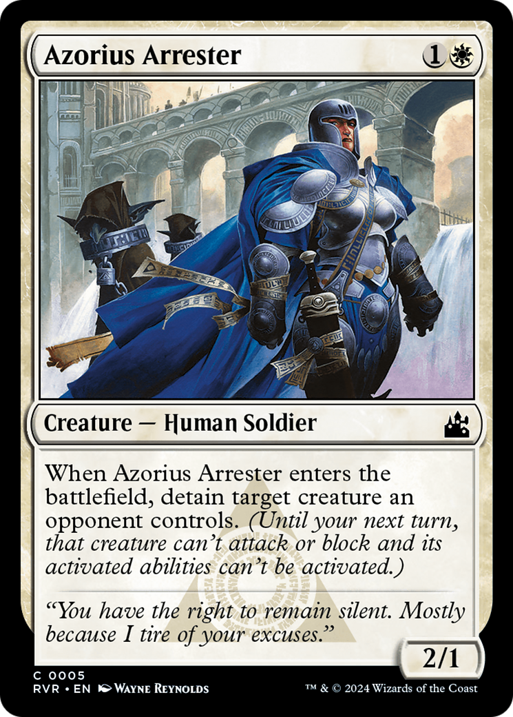 Azorius Arrester (RVR-005) - Ravnica Remastered [Common]