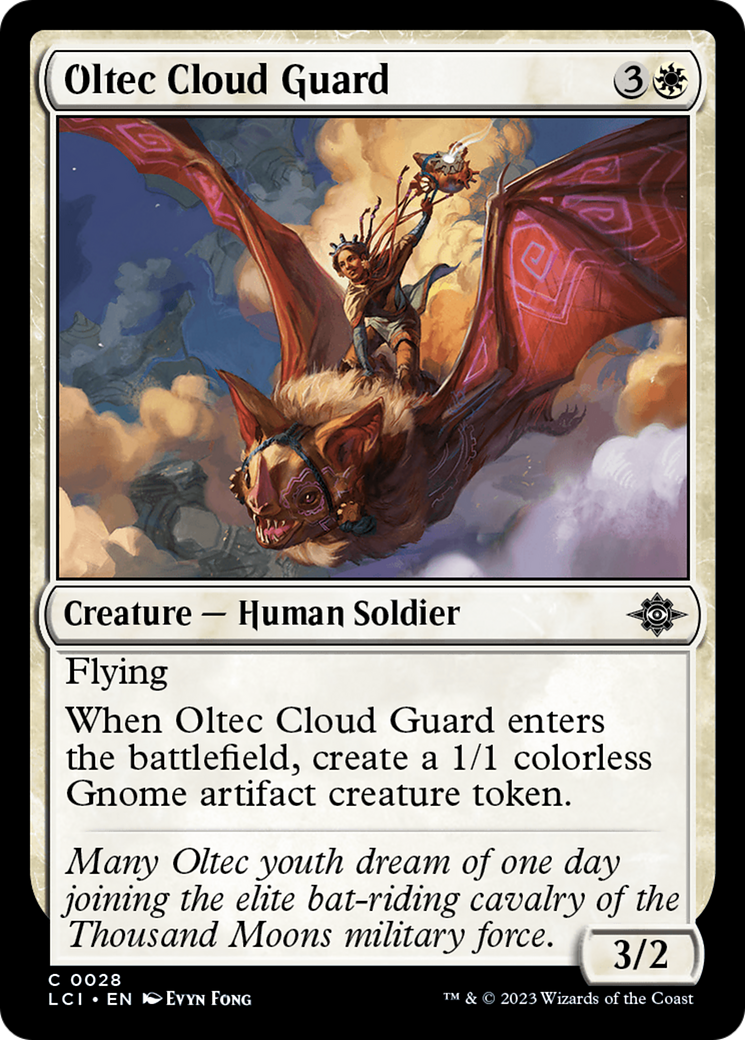 Oltec Cloud Guard (LCI-028) - The Lost Caverns of Ixalan [Common]