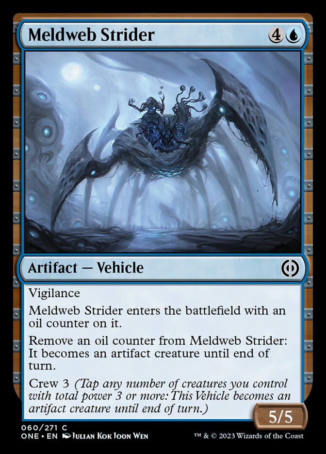 Meldweb Strider (ONE-060) - Phyrexia: All Will Be One [Common]