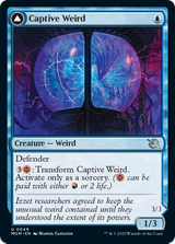 Captive Weird // Compleated Conjurer (MOM-049) - March of the Machine [Uncommon]