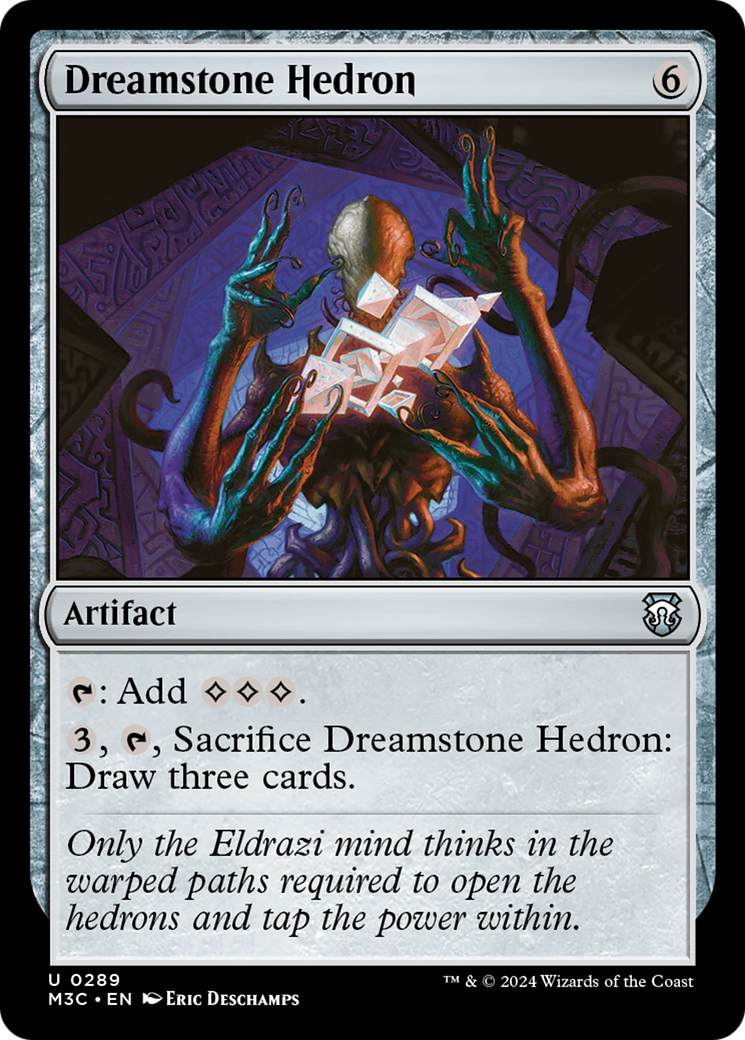 Dreamstone Hedron (M3C-289) - Modern Horizons 3 Commander Foil [Uncommon]