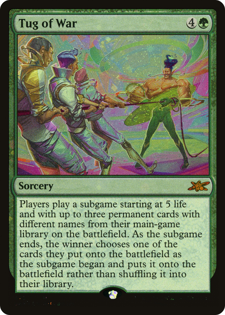 Tug of War (UNF-445) - Unfinity Galaxy Foil [Mythic]