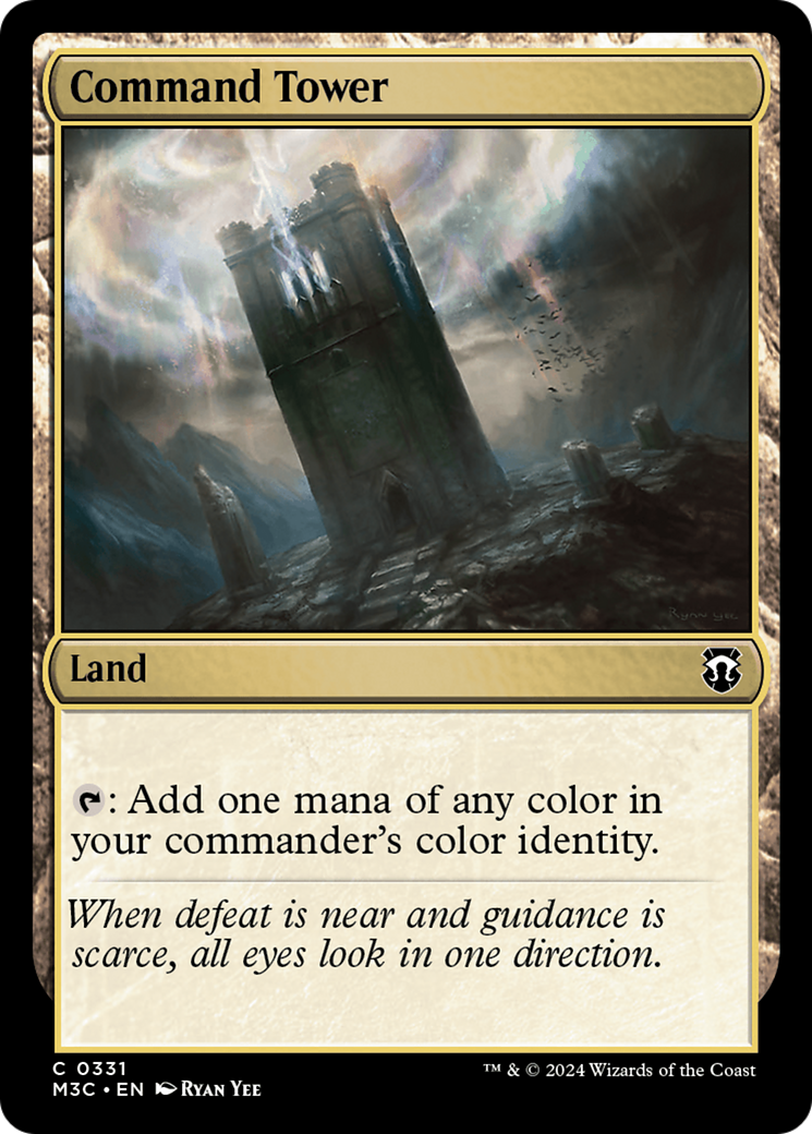 Command Tower (M3C-331) - Modern Horizons 3 Commander Foil [Common]