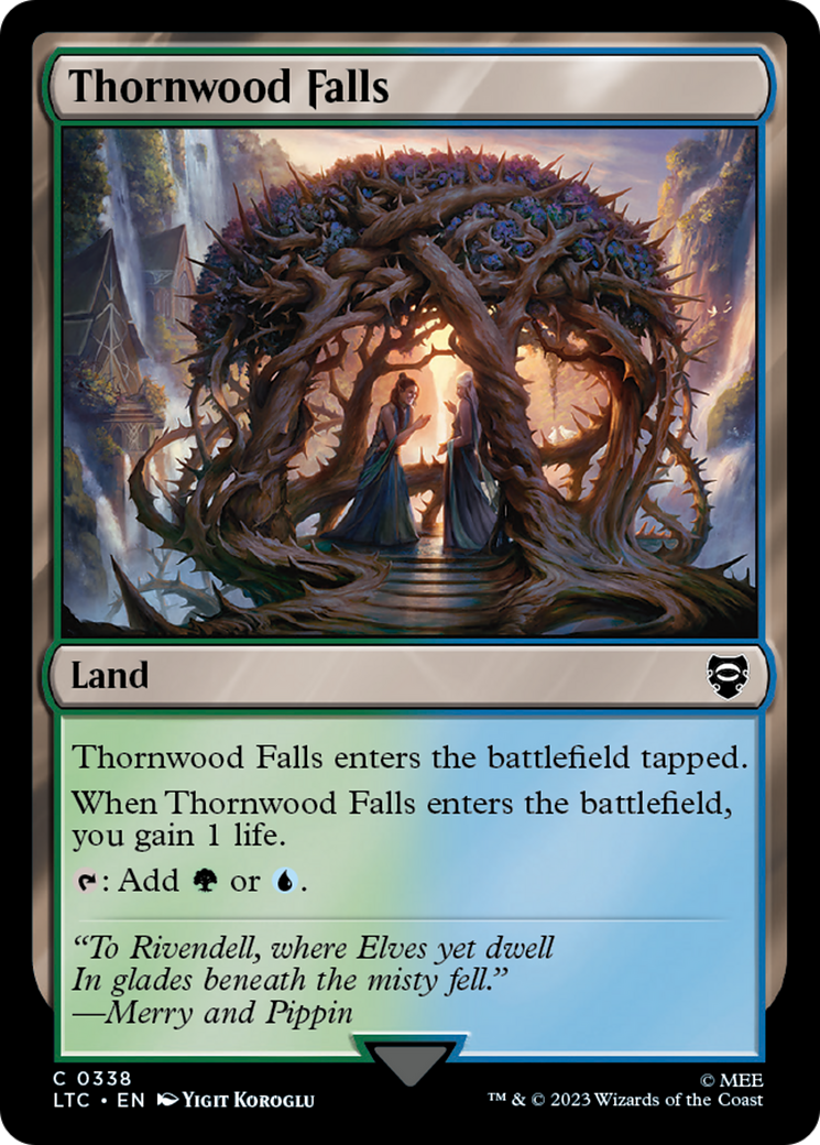 Thornwood Falls (LTC-338) - Tales of Middle-earth Commander [Common]