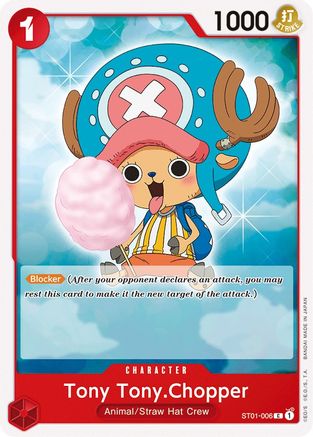 Tony Tony.Chopper (ST01-006) - Starter Deck 1: Straw Hat Crew  [Common]