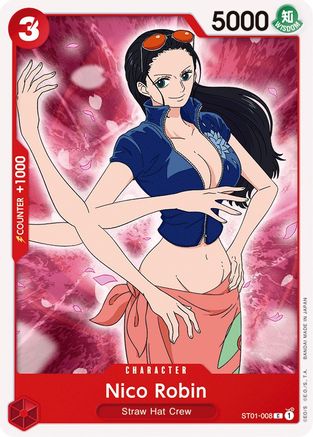 Nico Robin (ST01-008) - Starter Deck 1: Straw Hat Crew  [Common]