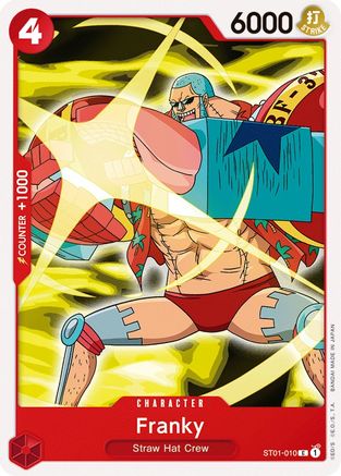 Franky (ST01-010) - Starter Deck 1: Straw Hat Crew  [Common]