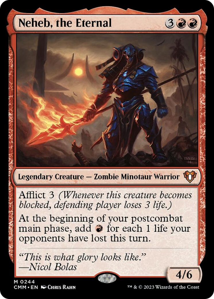 Neheb, the Eternal (CMM-244) - Commander Masters [Mythic]