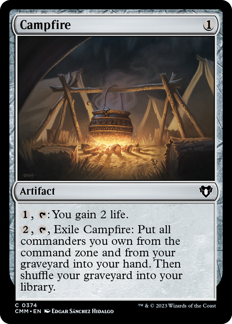 Campfire (CMM-374) - Commander Masters [Common]