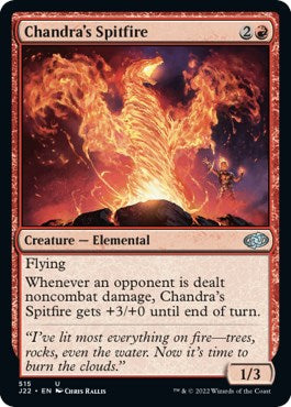 Chandra's Spitfire (J22-515) - Jumpstart 2022 [Uncommon]