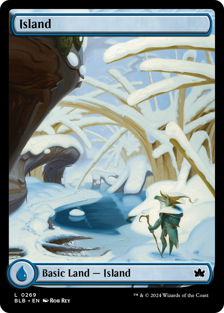 Island (BLB-269) - Bloomburrow Foil [Common]