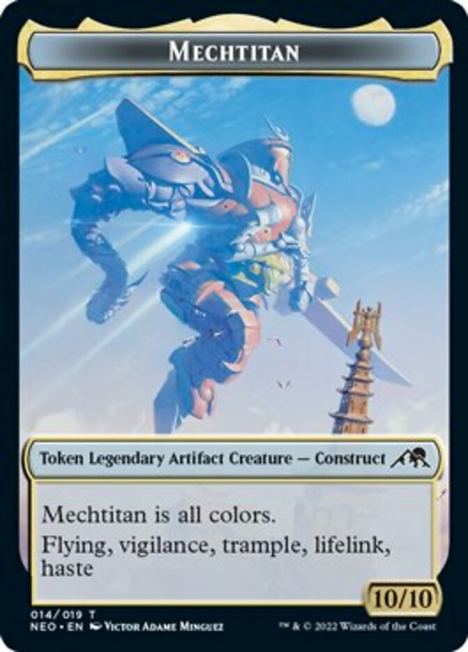 Mechtitan (TNEO-014) - Kamigawa: Neon Dynasty Tokens [Common]