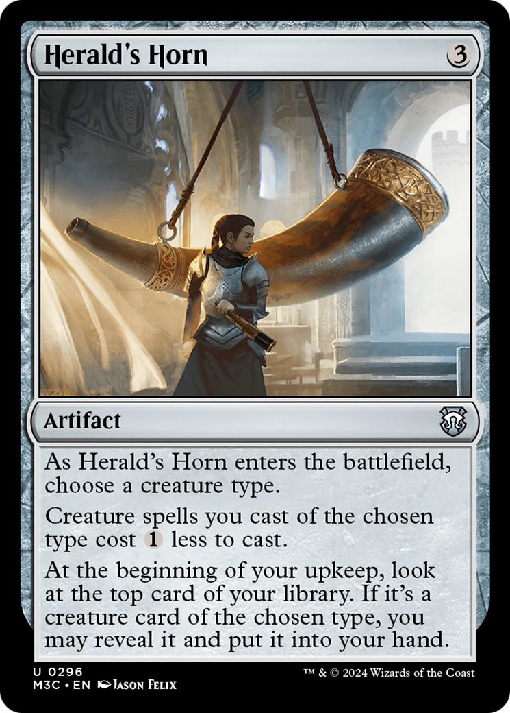 Herald's Horn (M3C-296) - Modern Horizons 3 Commander [Uncommon]