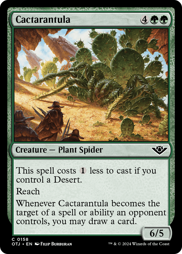 Cactarantula (OTJ-158) - Outlaws of Thunder Junction [Common]