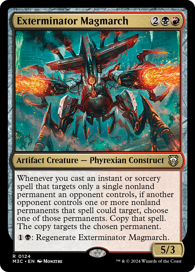 Exterminator Magmarch (M3C-124) - Modern Horizons 3 Commander [Rare]