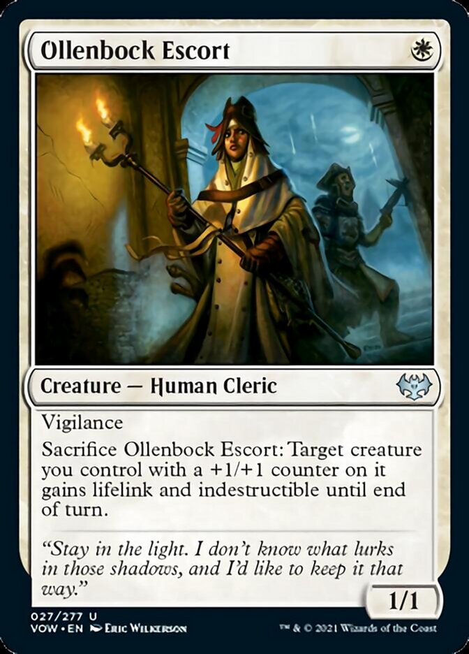 Ollenbock Escort (VOW-027) - Innistrad: Crimson Vow [Uncommon]