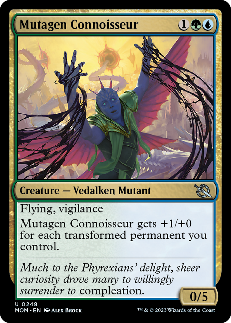 Mutagen Connoisseur (MOM-248) - March of the Machine [Uncommon]