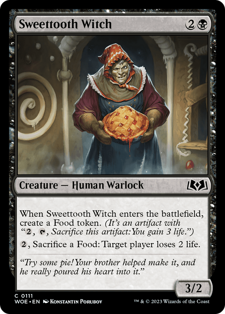 Sweettooth Witch (WOE-111) - Wilds of Eldraine [Common]