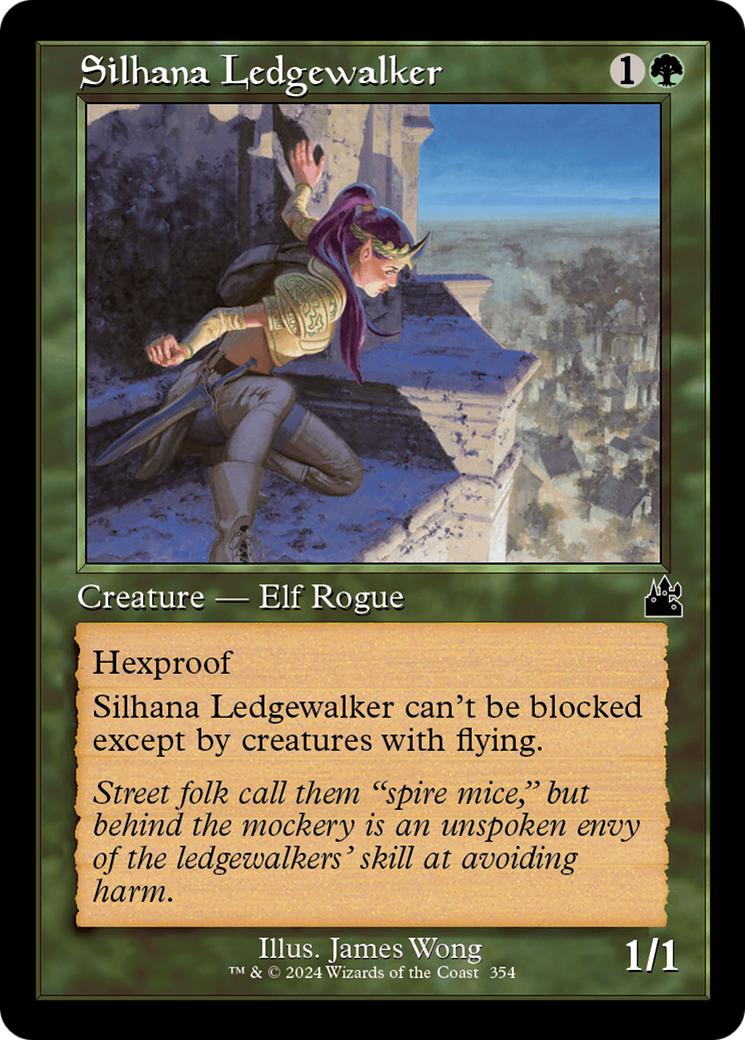 Silhana Ledgewalker (RVR-354) - Ravnica Remastered [Common]