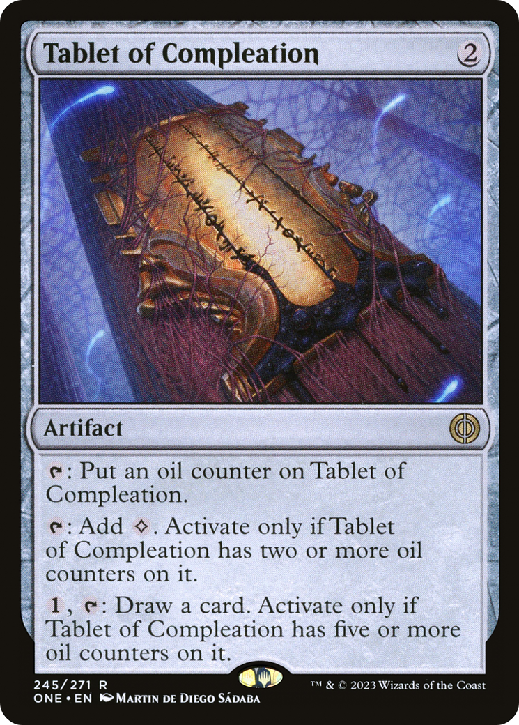 Tablet of Compleation (ONE-245) - Phyrexia: All Will Be One [Rare]