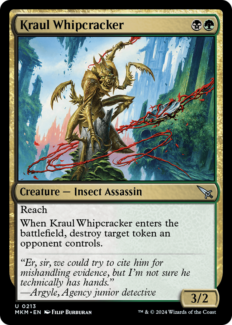 Kraul Whipcracker (MKM-213) - Murders at Karlov Manor [Uncommon]