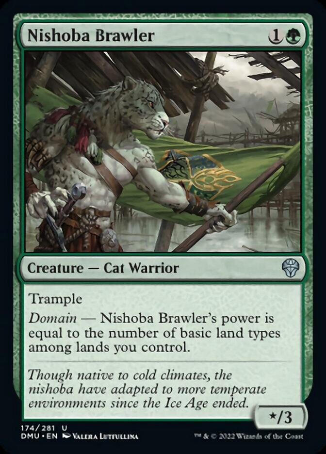 Nishoba Brawler (DMU-174) - Dominaria United [Uncommon]