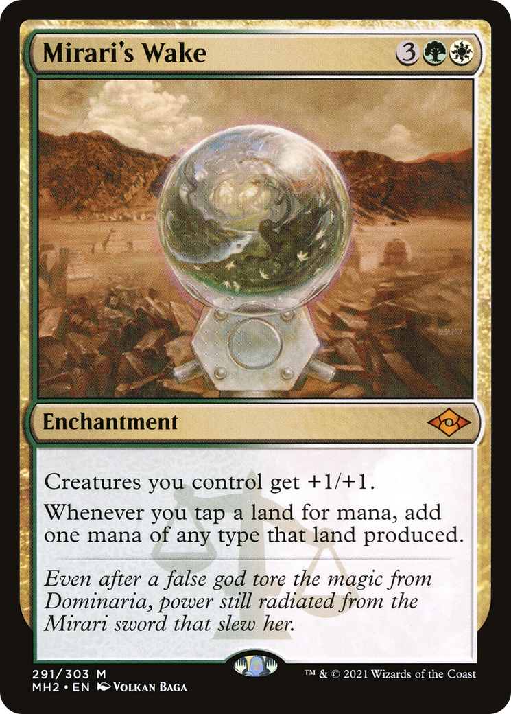 Mirari's Wake (MH2-291) - Modern Horizons 2 Etched Foil [Mythic]