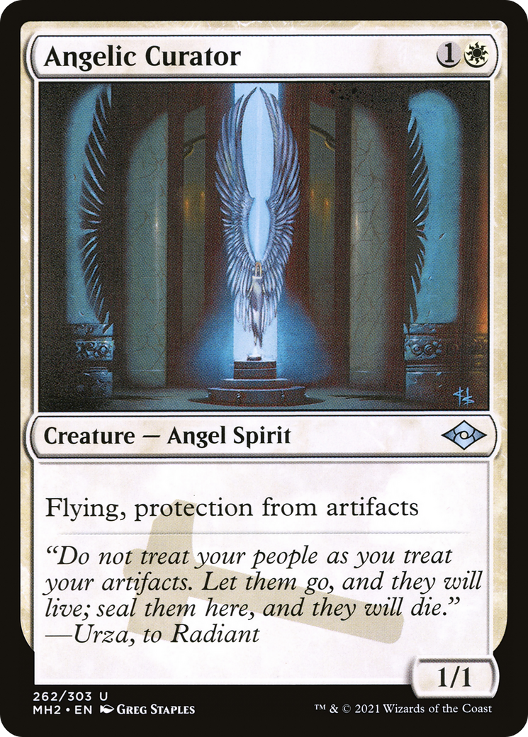 Angelic Curator (MH2-262) - Modern Horizons 2 Foil [Uncommon]