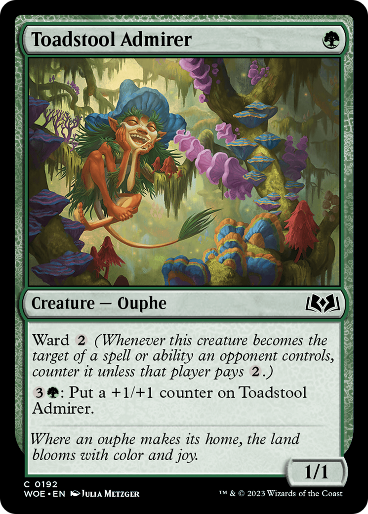 Toadstool Admirer (WOE-192) - Wilds of Eldraine [Common]