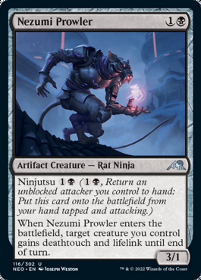 Nezumi Prowler (NEO-116) - Kamigawa: Neon Dynasty [Uncommon]